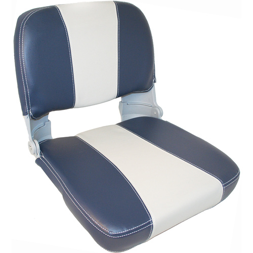 Folding Seat with Blue/Grey Padding