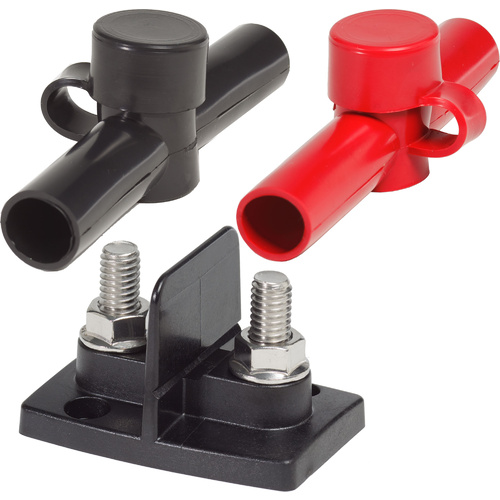 Power Post Dual 3/8 Studs with Insulators