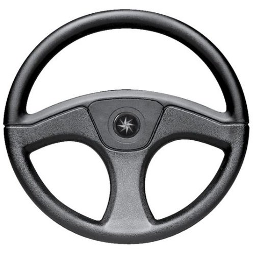 Steering Wheel - 340mm - 3 Spoke PVC - Ace Luisi