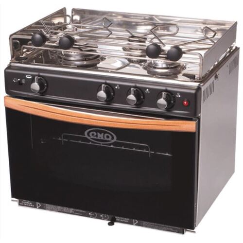 Eno 1833 - 3 Burner Stove with Oven & Grill - Gascogne Stainless Steel