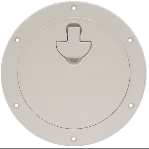 Inspection Hatch With Removable Lid - 265mm Overall Wht