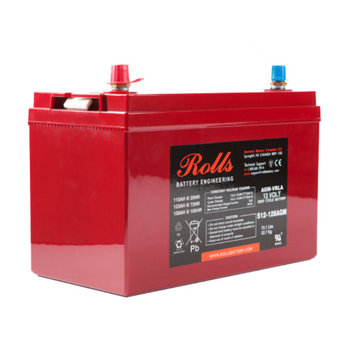Rolls AGM Battery 115A 800CCA 12V - S12-128AGM