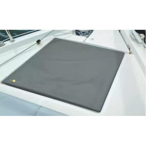 Grey Hatch Cover for Lewmar Flush 41  246 x 491 mm  410-41G