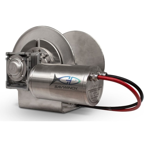Savwinch SS Signature Drum Winch Pack 5016-2000  BLA 153206 140m 8mm Double Braid and 10m Chain