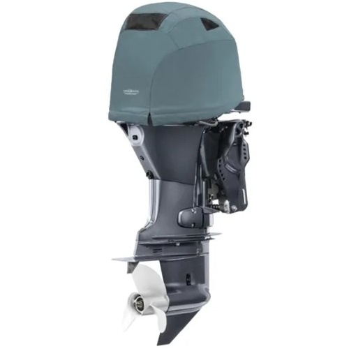 Vented Half Outboard Cover Y10-VG Grey Suits Yamaha Outboards F150D F175A F200F 2015 to 2022