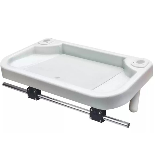 Deluxe Fillet Table Bait Board MA 109-2 850 x 460 with PVC Holders Rail Mount 