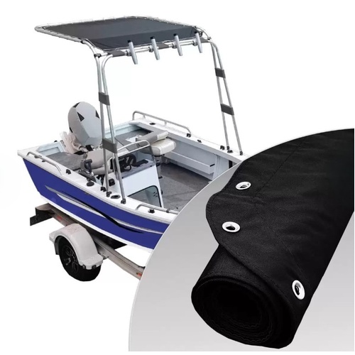 Fisherman Top DIY Black 2.1 - 2.3m Shade Kit MA-050-4BK