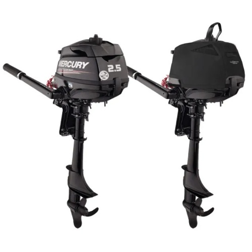 Vented Black Cover M50-V for Mercury 2.5HP  3.5HP  4 Stroke 1 Cylinder 85CC Outboard Post 2007