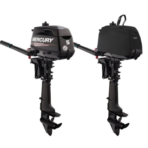 Vented Black Cover M45-V for Mercury 4HP 5HP 6HP  4 Stroke 1 Cylinder 123CC Outboard Post 2012