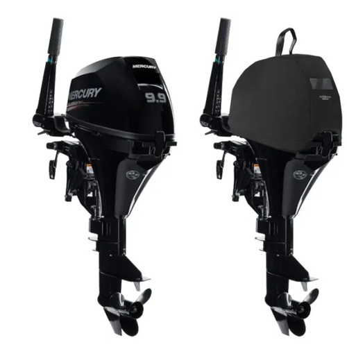 Vented Black Cover M40-V for Mercury 8HP  9.9HP  4 Stroke 2 Cylinder 209CC Outboard Post 2006