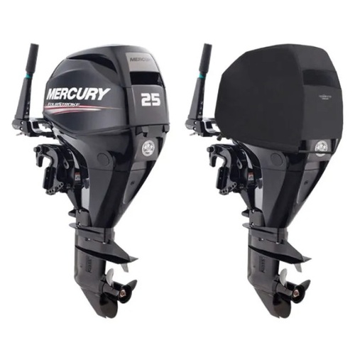 Vented Black Cover M30-V for Mercury 25HP 30HP 2007 - 2021 4 Stroke 3 Cylinder 526CC Outboard