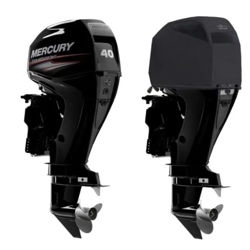 Vented Black Cover M25-V for Mercury 40HP Post 2008 4 Stroke 3 Cylinder 747CC Outboard