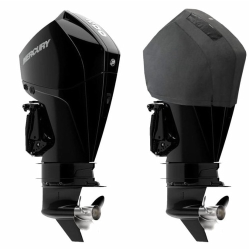 Vented Black Cover M02-V for 175HP to 225HP 4 Stroke 175XS SeaPro Post 2018 V6 3.4L Outboard